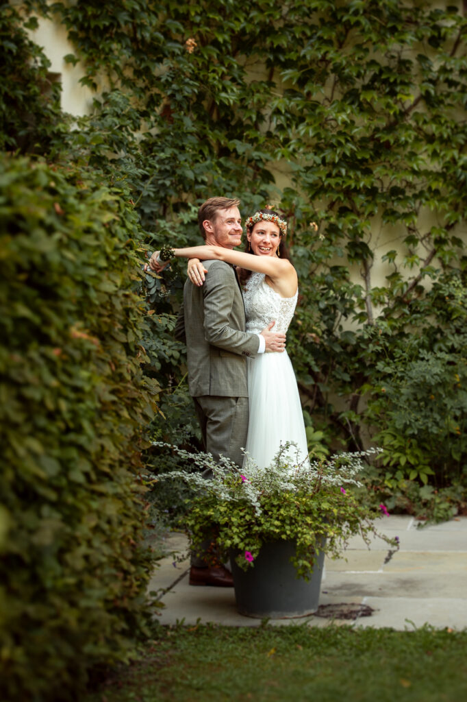 Braut bei der Hochzeit, Hochzeitsfotografin Niederösterreich